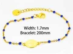 Gold Bracelets of Stainless Steel 316L-HY76B1448KLV