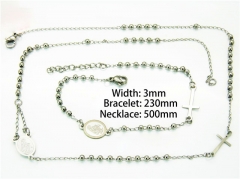 Necklaces  Bracelets Sets of Stainless Steel 316L-HY40S0264PL