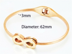 HY Jewelry Wholesale Popular Bangle of Stainless Steel 316L-HY93B0363HLQ