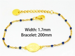 Gold Bracelets of Stainless Steel 316L-HY76B1447KLB