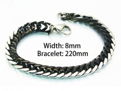 HY Wholesale Good Quality Bracelets of Stainless Steel 316L-HY18B0759HOR