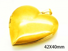 HY Wholesale Gold Color Pendants of Stainless Steel 316L-HY08P0299NW