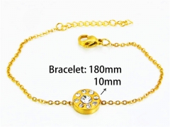 HY Wholesale Gold Bracelets of Stainless Steel 316L-HY25B0519KL