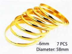 HY Wholesale Jewelry Popular Bangle of Stainless Steel 316L-HY58B0320HHD