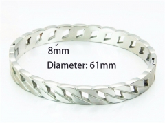 HY Jewelry Wholesale Popular Bangle of Stainless Steel 316L-HY93B0202HJA