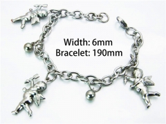 HY Wholesale Steel Color Bracelets of Stainless Steel 316L-HY70B0462KA