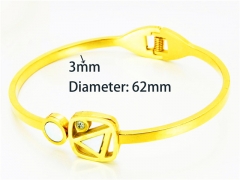 Popular Bangle of Stainless Steel 316L-HY93B0076HMR