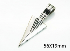 HY Wholesale Steel Pendants of Stainless Steel 316L-HY22P0448HIQ