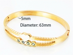 HY Wholesale Popular Bangle of Stainless Steel 316L-HY93B0360HMT