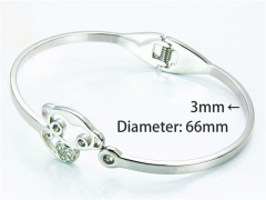 HY Wholesale Popular Bangle of Stainless Steel 316L-HY14B0703HKU