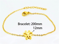HY Wholesale Gold Bracelets of Stainless Steel 316L-HY25B0537KLD