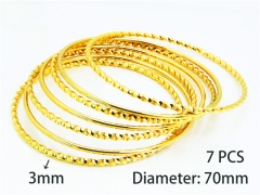 HY Wholesale Jewelry Popular Bangle of Stainless Steel 316L-HY58B0326HJE