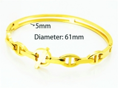 HY Jewelry Wholesale Popular Bangle of Stainless Steel 316L-HY93B0347HMQ