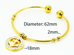 HY Jewelry Wholesale Popular Bangle of Stainless Steel 316L-HY58B0245MZ