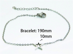 HY Wholesale Steel Color Bracelets of Stainless Steel 316L-HY25B0548KE