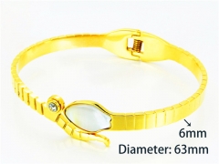 Popular Bangle of Stainless Steel 316L-HY93B0137HOW