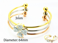 HY Wholesale Jewelry Popular Bangle of Stainless Steel 316L-HY93B0096ILQ