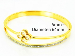 HY Wholesale Popular Bangle of Stainless Steel 316L-HY14B0707HPL