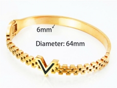 HY Jewelry Wholesale Popular Bangle of Stainless Steel 316L-HY93B0351IDD