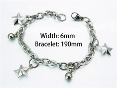 HY Wholesale Steel Color Bracelets of Stainless Steel 316L-HY70B0478KS