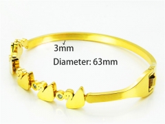 HY Jewelry Wholesale Popular Bangle of Stainless Steel 316L-HY93B0233HMG
