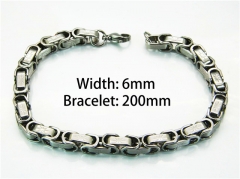 HY Wholesale Steel Color Bracelets of Stainless Steel 316L-HY54B0129MLF
