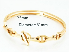 HY Jewelry Wholesale Popular Bangle of Stainless Steel 316L-HY93B0348HNR