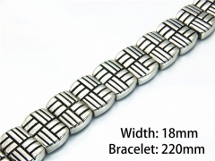 HY Good Quality Bracelets of Stainless Steel 316L-HY18B0612KLW