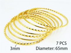 HY Wholesale Jewelry Popular Bangle of Stainless Steel 316L-HY58B0325HJX