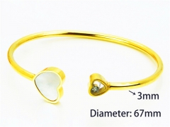 Popular Bangle of Stainless Steel 316L-HY93B0305HMA