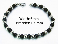 HY Wholesale Steel Color Bracelets of Stainless Steel 316L-HY70B0447ML