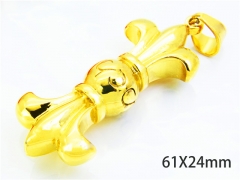 HY Wholesale Gold Color Pendants of Stainless Steel 316L-HY06P0099HJZ