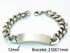 Steel Color Bracelets of Stainless Steel 316L-HY55B0522OE