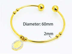 HY Jewelry Wholesale Popular Bangle of Stainless Steel 316L-HY58B0356MQ