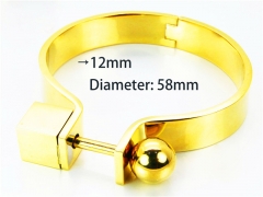 HY Jewelry Wholesale Popular Bangle of Stainless Steel 316L-HY93B0034ILS