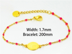 Gold Bracelets of Stainless Steel 316L-HY76B1441KLE