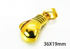 HY Wholesale Gold Pendants of Stainless Steel 316L-HY22P0389HKE