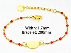 Gold Bracelets of Stainless Steel 316L-HY76B1439KLQ