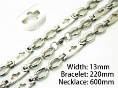 Necklaces   Bracelets Sets of Stainless Steel 316L-HY55S0555HNF