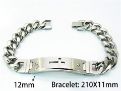 Steel Color Bracelets of Stainless Steel 316L-HY55B0531OU