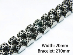 HY Good Quality Bracelets of Stainless Steel 316L-HY18B0623NPU