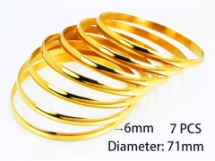 HY Wholesale Jewelry Popular Bangle of Stainless Steel 316L-HY58B0311HHA
