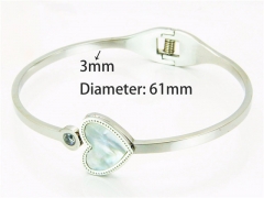 Popular Bangle of Stainless Steel 316L-HY93B0079HIE