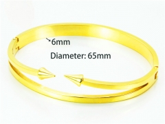 HY Jewelry Wholesale Popular Bangle of Stainless Steel 316L-HY93B0221HLG
