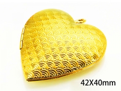 HY Wholesale Gold Color Pendants of Stainless Steel 316L-HY08P0300NW