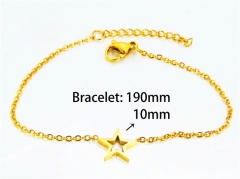 HY Wholesale Gold Bracelets of Stainless Steel 316L-HY25B0549KL