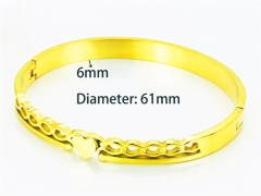 HY Jewelry Wholesale Popular Bangle of Stainless Steel 316L-HY93B0269HKY