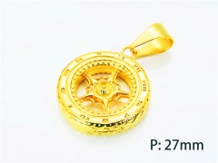 HY Wholesale Gold Pendants of Stainless Steel 316L-HY15P0136HAA