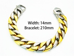 Good Quality Bracelets of Stainless Steel 316L-HY18B0654KID