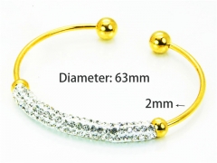 HY Jewelry Wholesale Popular Bangle of Stainless Steel 316L-HY58B0237NQ